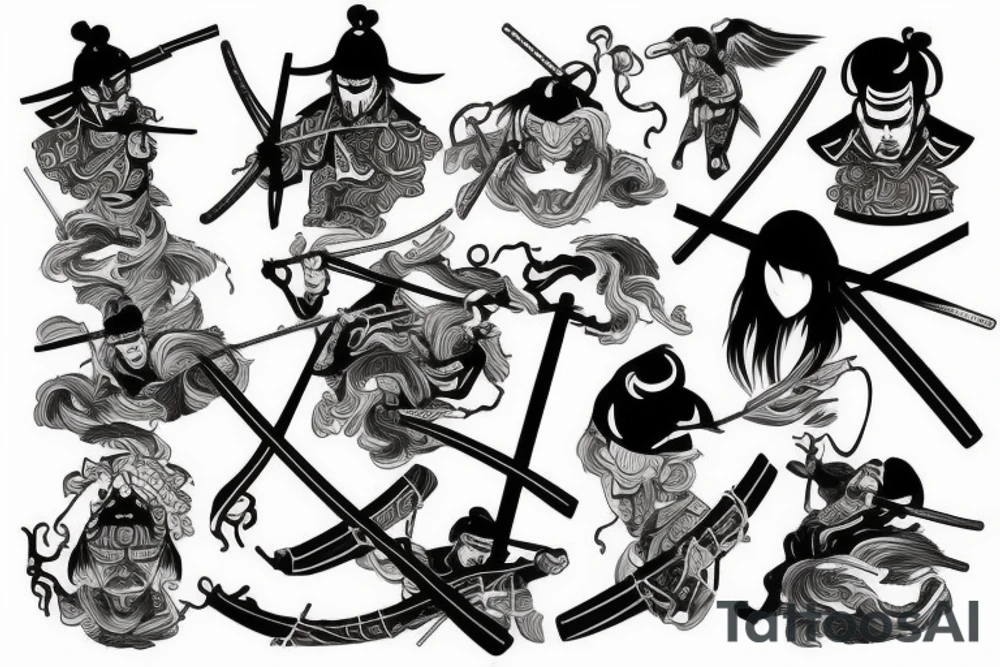samurai tattoo idea