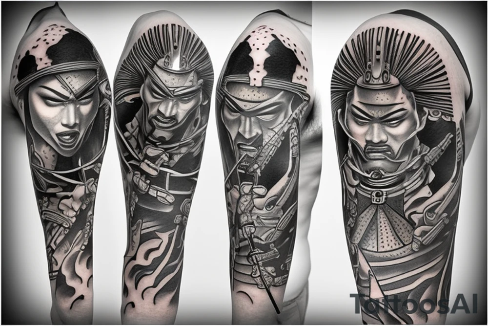 samurai tattoo idea