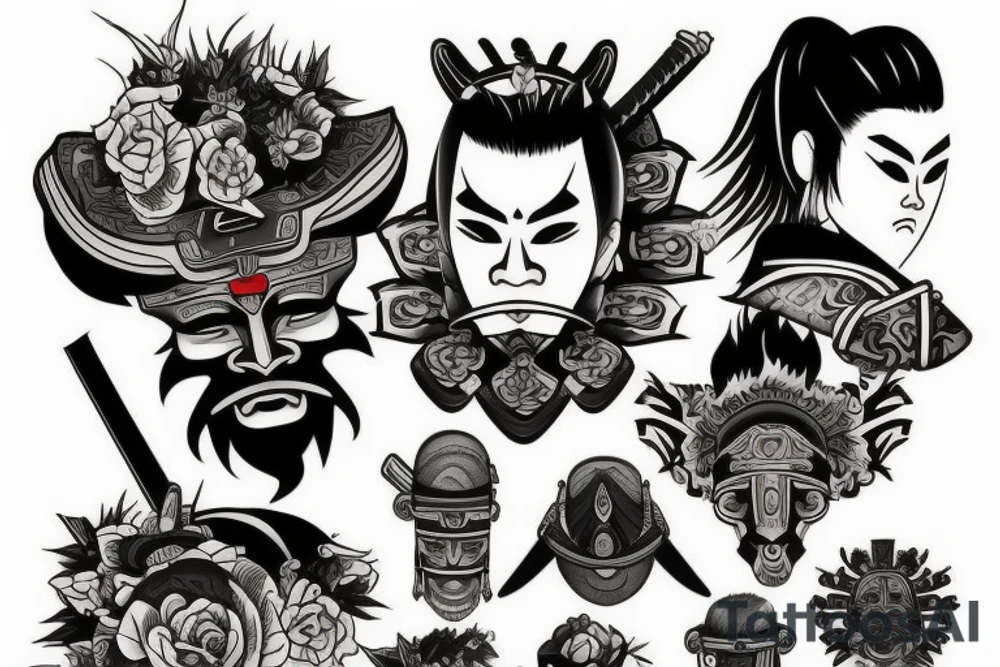 samurai tattoo idea