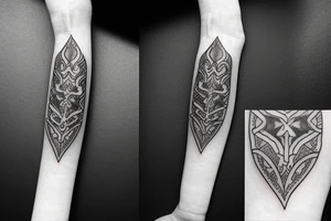 Dagger Blade tattoo idea