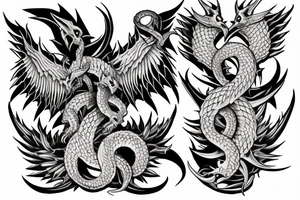 Tiamat tattoo idea