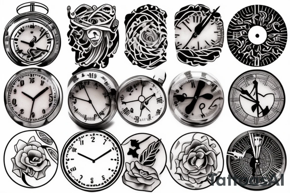 Sand Timer tattoo idea