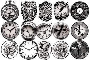 Sand Timer tattoo idea