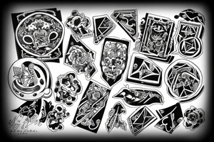 Dice tattoo idea