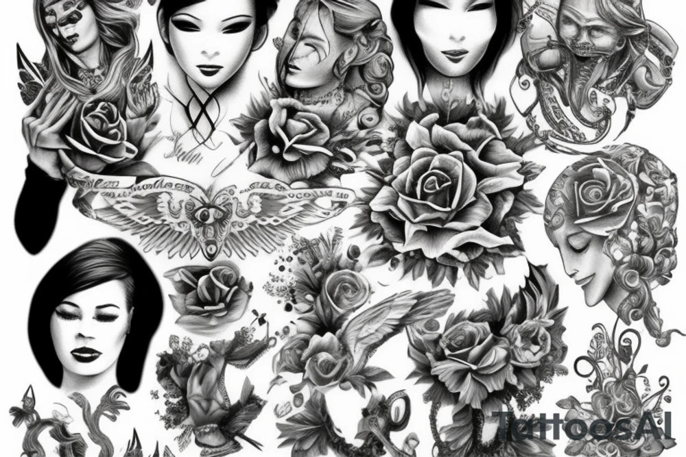 god tattoo idea