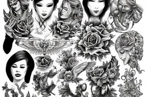 god tattoo idea