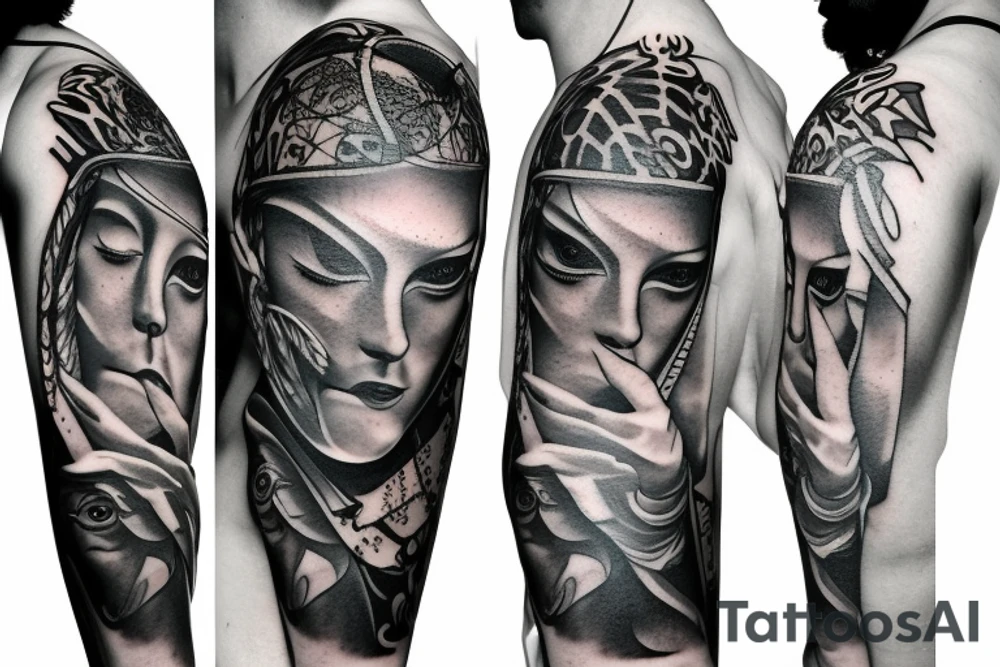 god tattoo idea