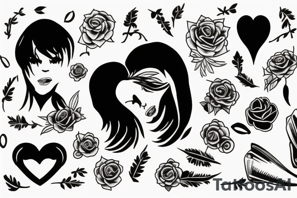 Losing a family member tattoo idea