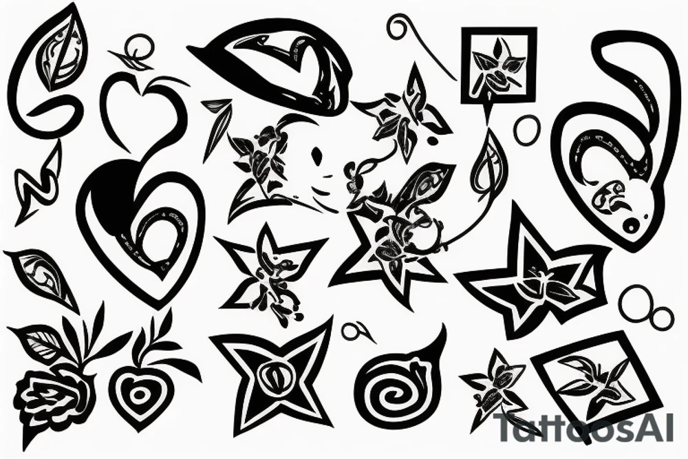 Losing a family member tattoo idea