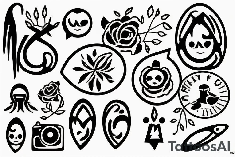 Losing a family member tattoo idea