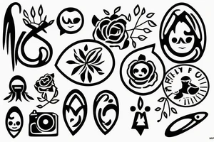 Losing a family member tattoo idea