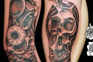 Just a picture of earth tattoo idea