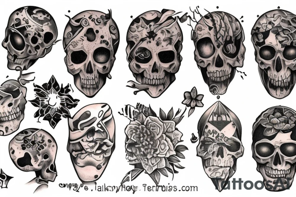 Just a picture of earth tattoo idea