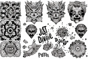 Just a picture of earth tattoo idea