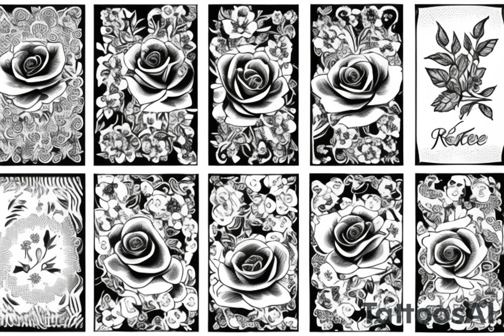 Roses tattoo idea