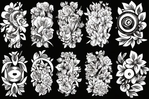Flowerinavase tattoo idea
