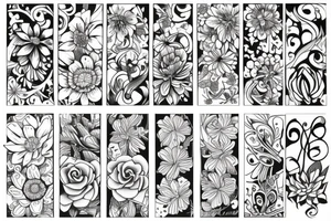 Flowerinavase tattoo idea