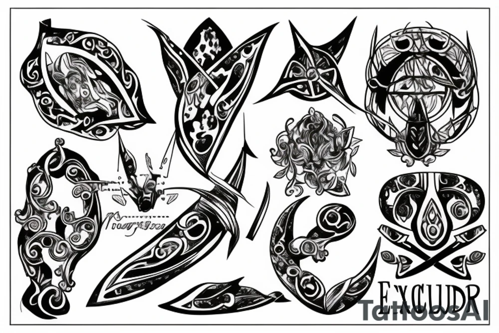 excalibur tattoo idea