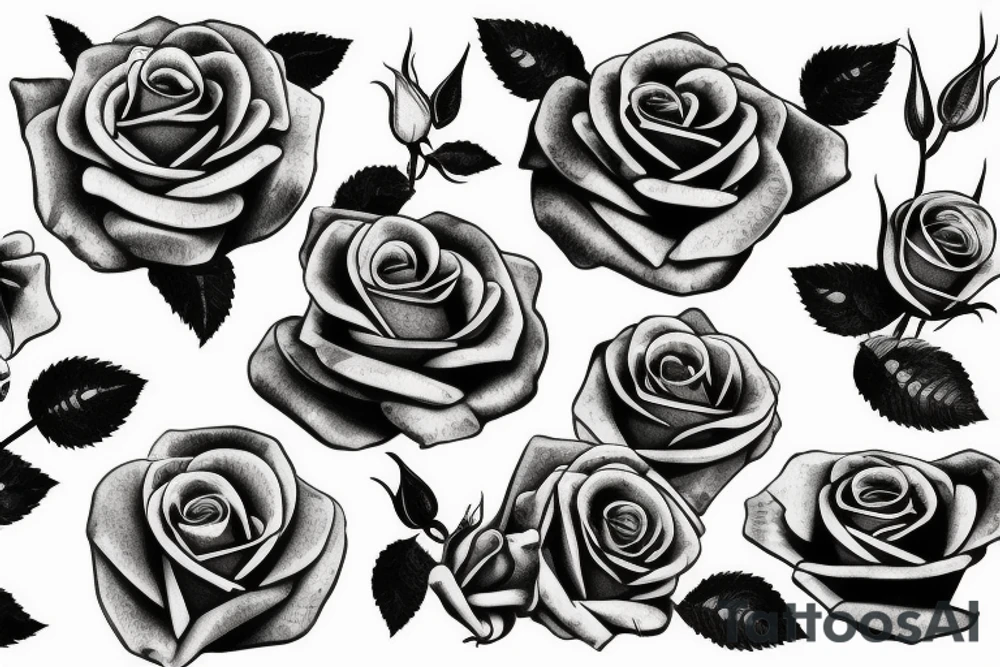 Roses tattoo idea