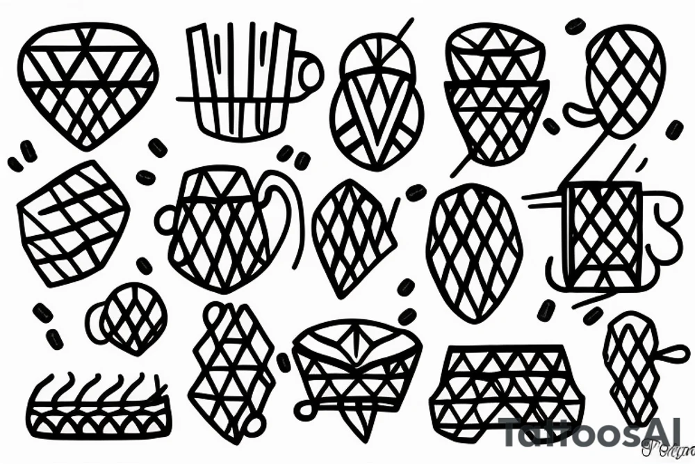 Small Branch of coffee tattoo idea