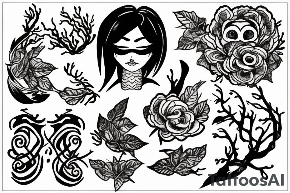 Small Branch of coffee tattoo idea