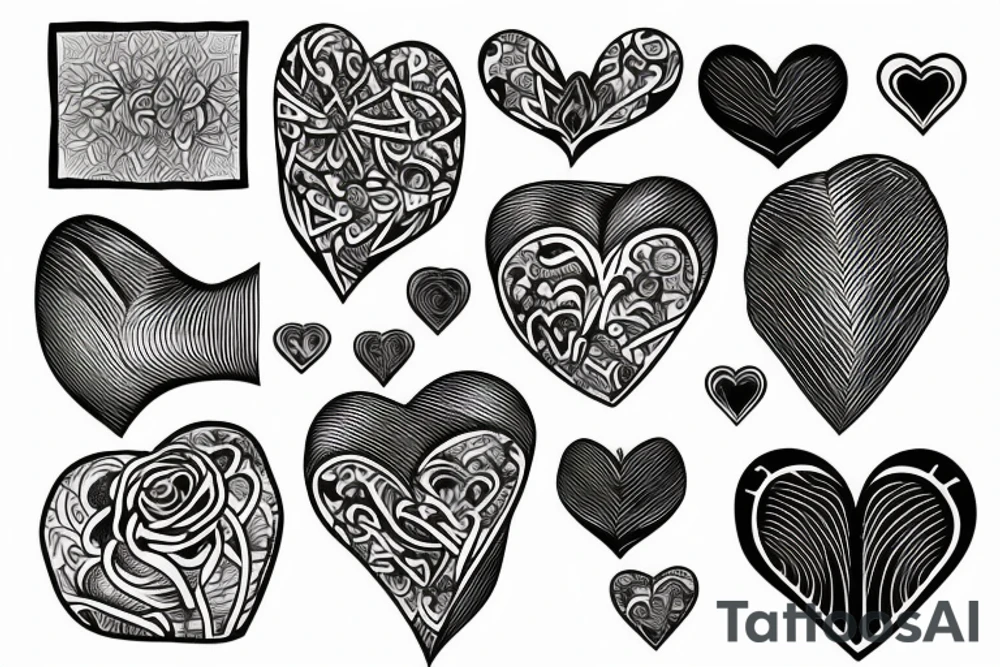 heart tattoo on arm tattoo idea