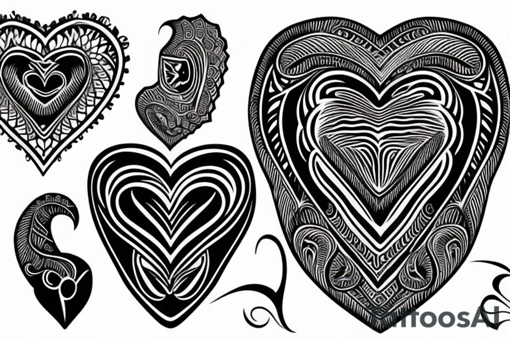 heart tattoo on arm tattoo idea
