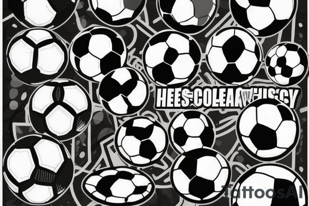Soccer history work tattoo idea