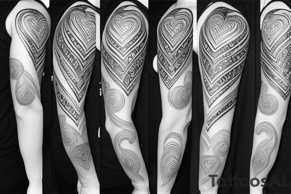 tattoo of a heart full of stitches tattoo idea