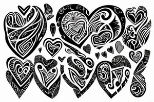 tattoo of a heart full of stitches tattoo idea