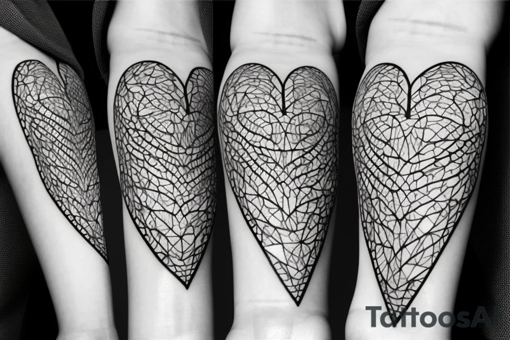 tattoo of a heart full of stitches tattoo idea
