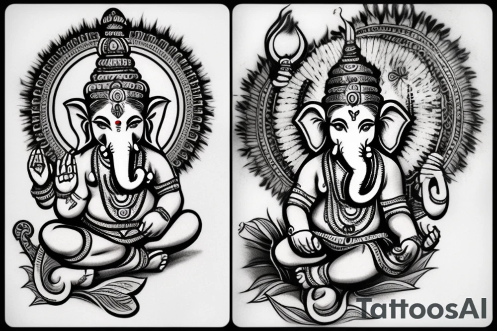 arm tattoo
ganesha
mahadev
lord vishnu
krishna
sleeve tattoo idea