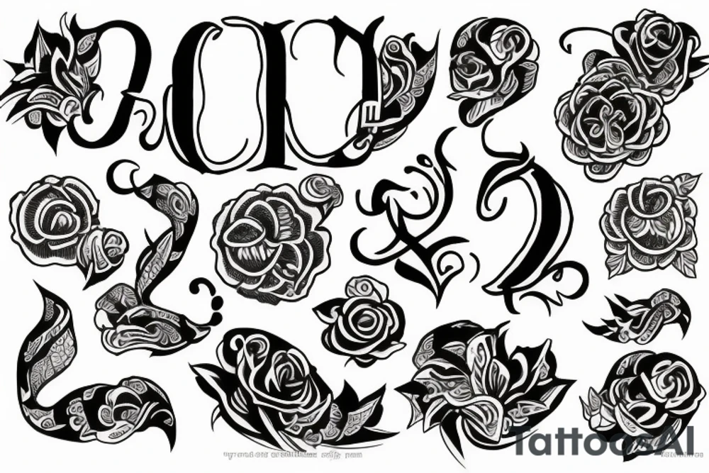 Name Sadi tattoo idea