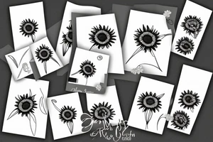 daisy flower tattoo idea