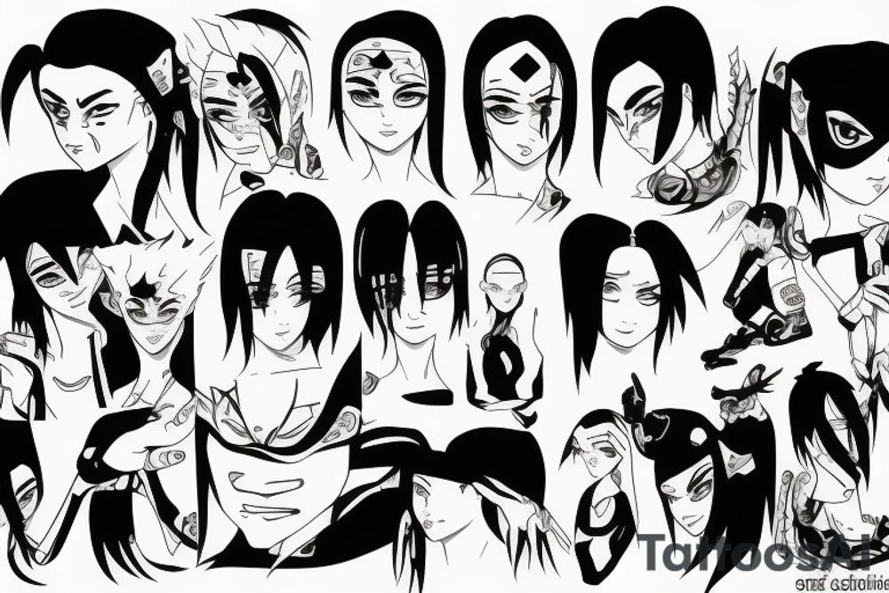 Kira a from Naruto tattoo idea