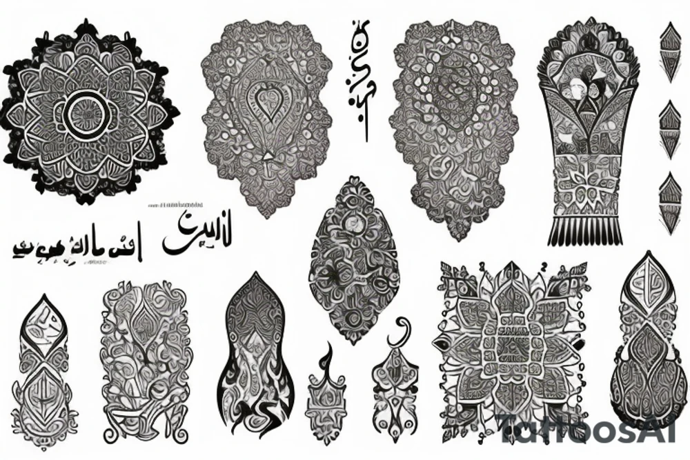 کد مورس فارسی "ساره" tattoo idea