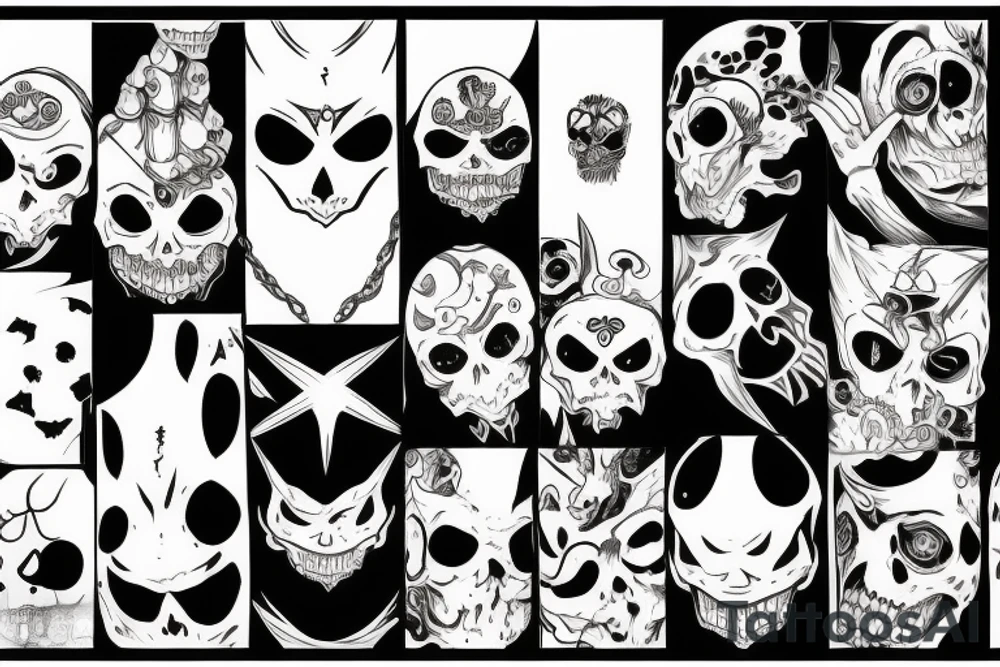 shinigami tattoo idea