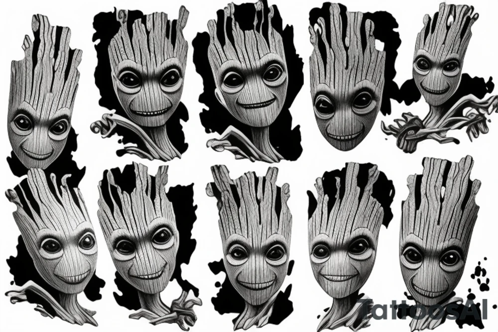 Groot family tattoo idea