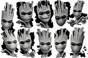 Groot family tattoo idea