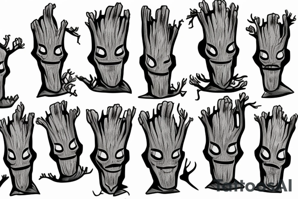 Groot family tattoo idea