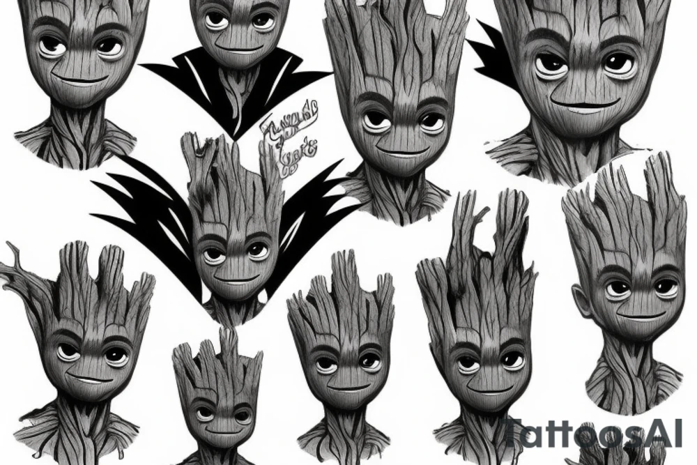 Groot family tattoo idea