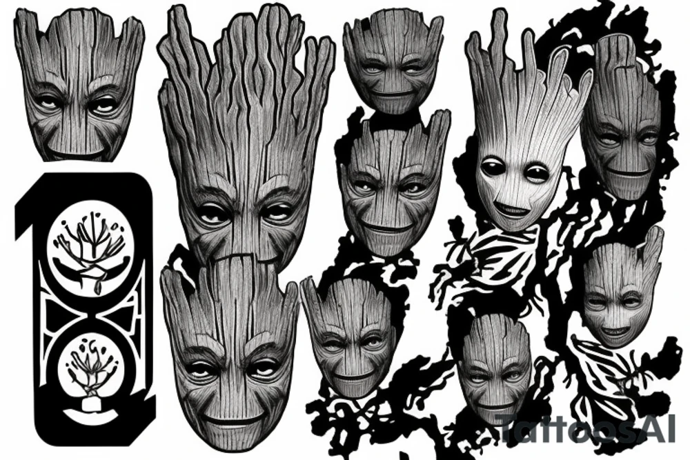 Groot family tattoo idea