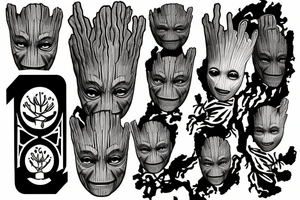Groot family tattoo idea