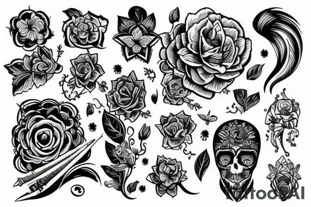 Цветок жизни tattoo idea