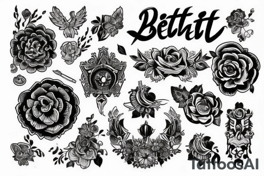 Цветок жизни tattoo idea