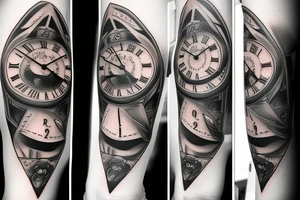 send clock tattoo idea