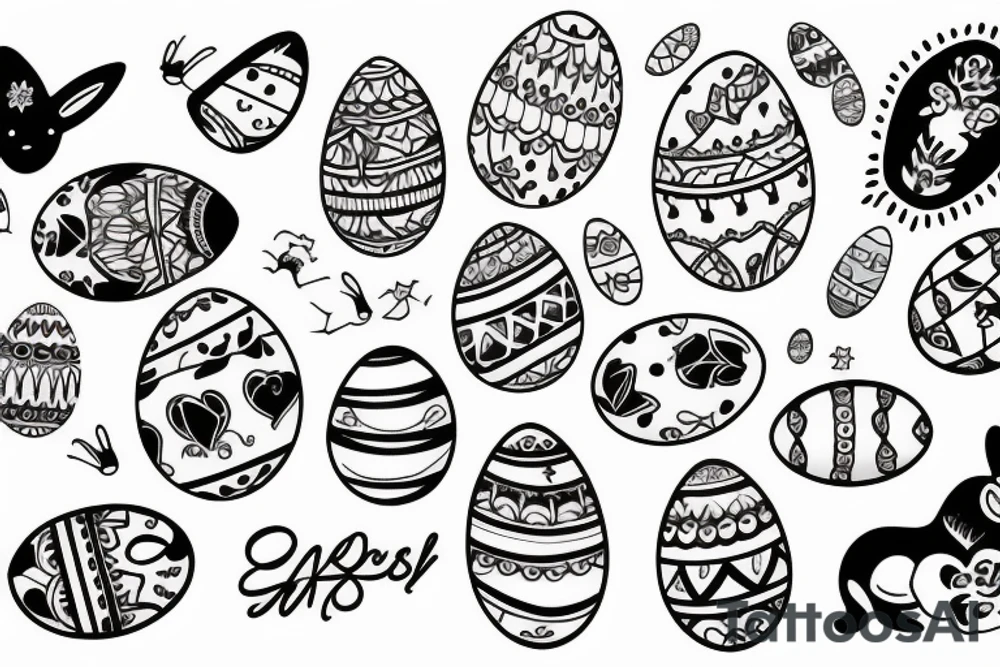 Easter games bromance tattoo idea