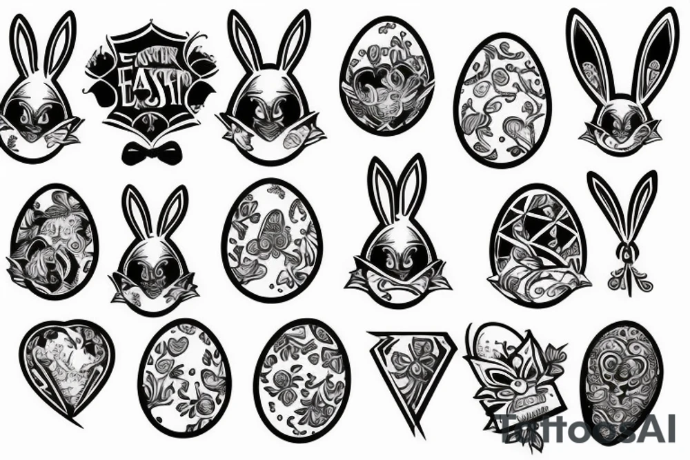 Easter gentlemen crest tattoo idea