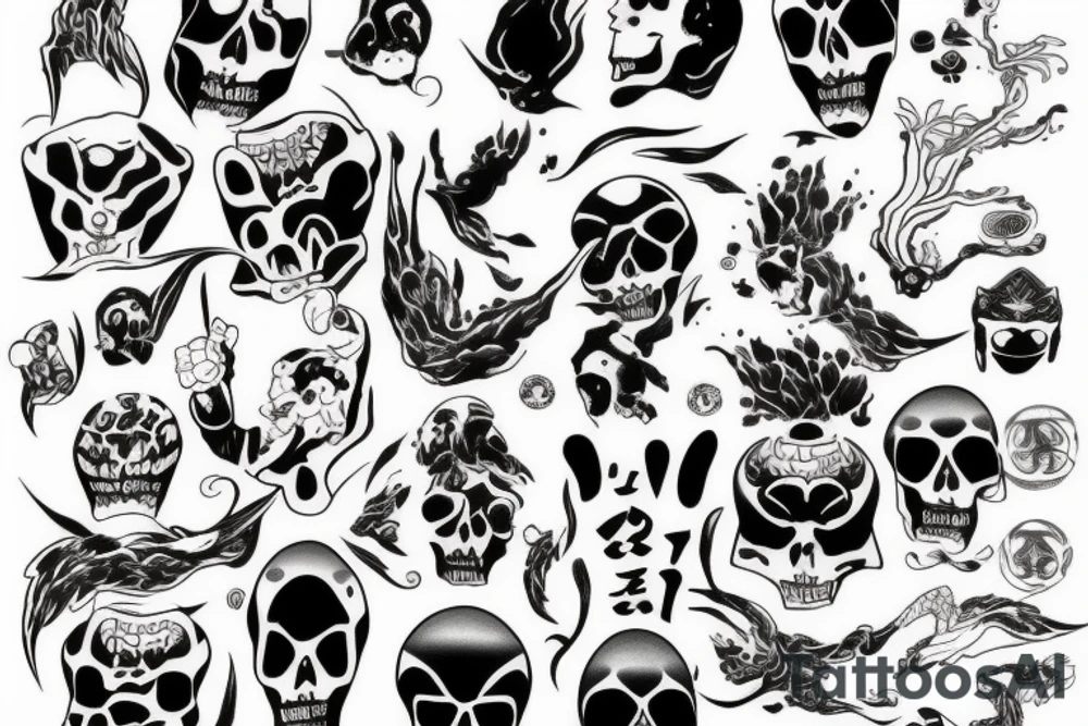 ghost tattoo idea