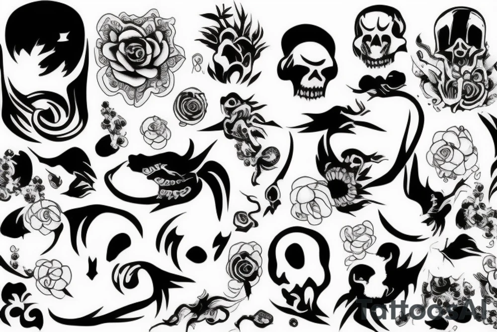 ghost tattoo idea